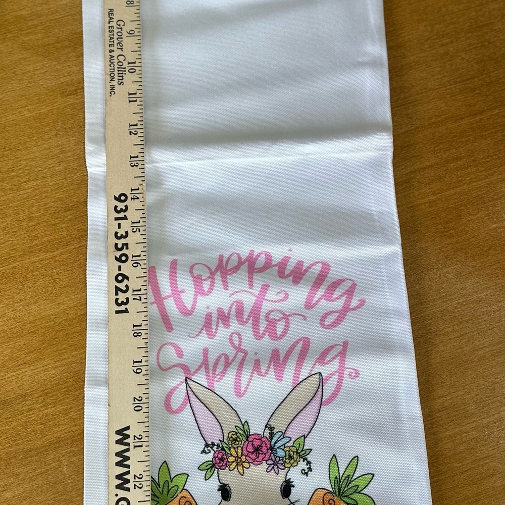 Hopping Into Spring Tea Towel - Picture 3 of 5